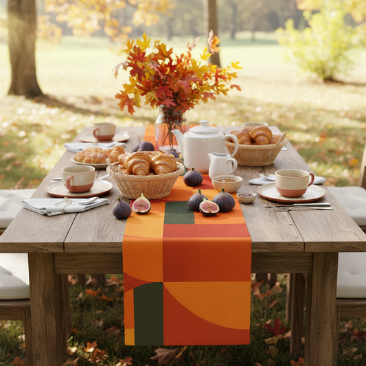 The Living Canvas | Art-Inspired Table Runner Collection for Modern Homes