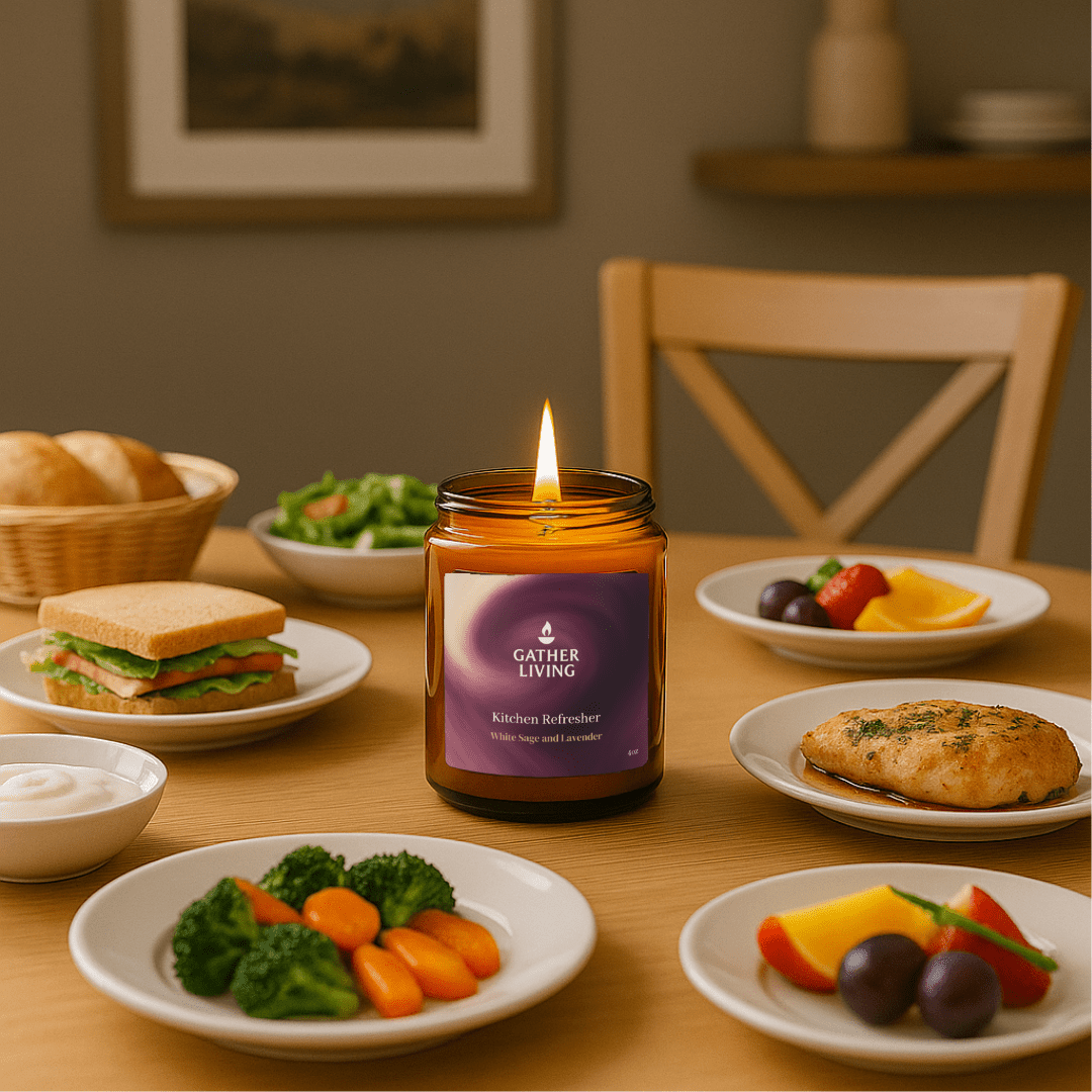 Kitchen Refresher | White Sage and Lavender : Kitchen Improvement - Gather Kitchen - your meaningful moments