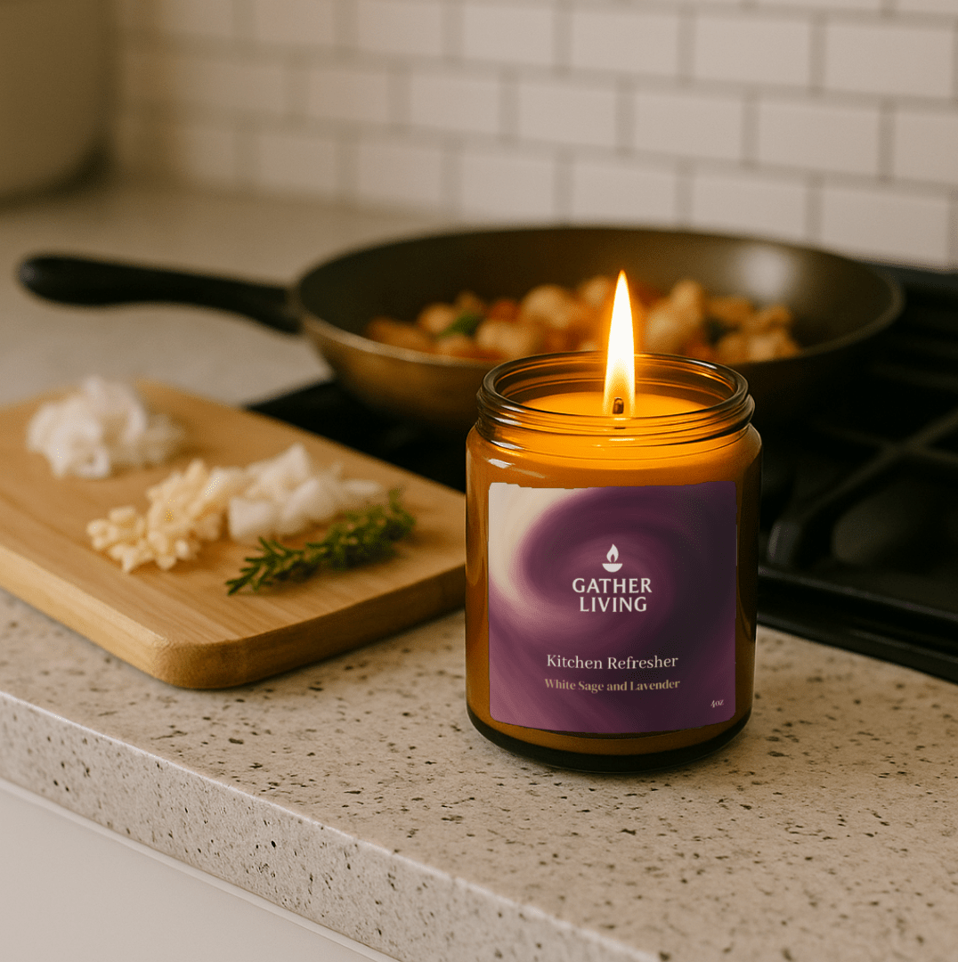 Kitchen Refresher | White Sage and Lavender : Kitchen Improvement - Gather Kitchen - your meaningful moments