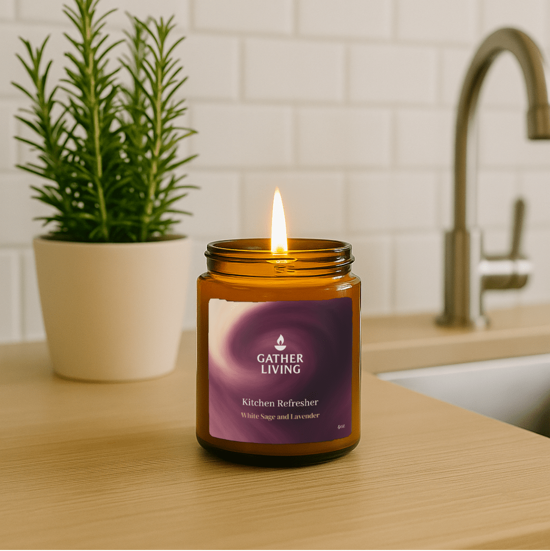 Kitchen Refresher | White Sage and Lavender : Kitchen Improvement - Gather Kitchen - your meaningful moments
