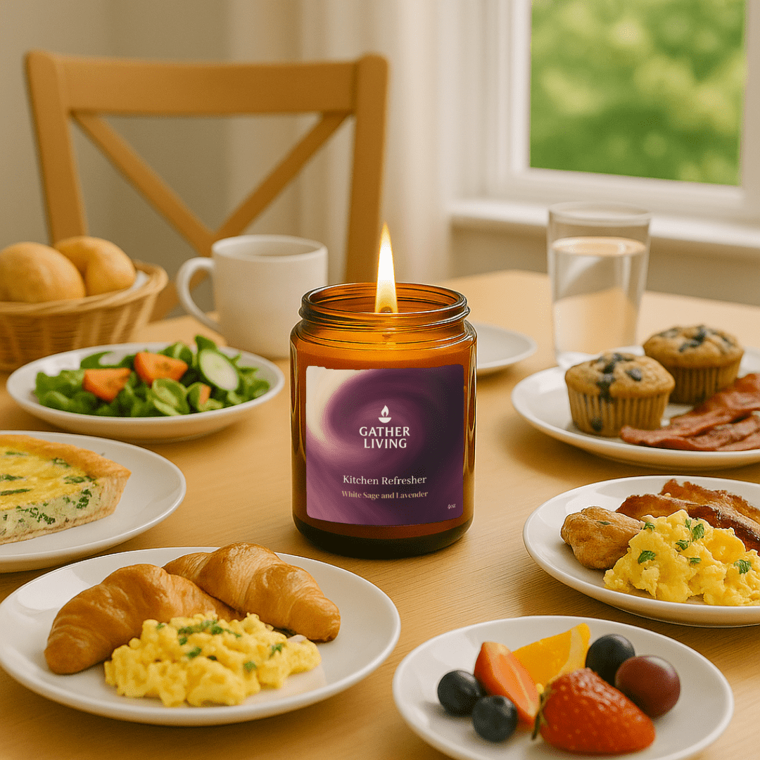 Kitchen Refresher | White Sage and Lavender : Kitchen Improvement - Gather Kitchen - your meaningful moments