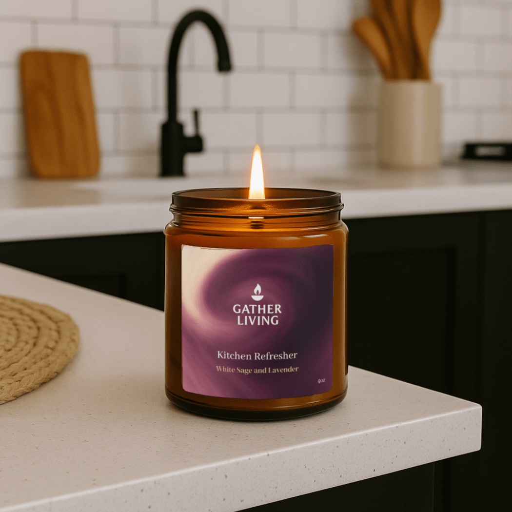 Kitchen Refresher | White Sage and Lavender : Kitchen Improvement - Gather Kitchen - your meaningful moments
