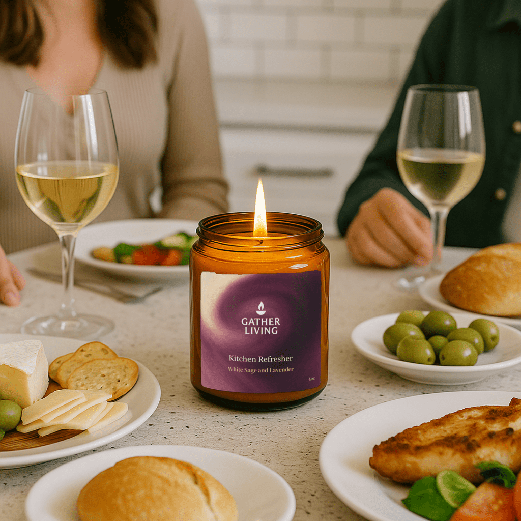 Kitchen Refresher | White Sage and Lavender : Kitchen Improvement - Gather Kitchen - your meaningful moments