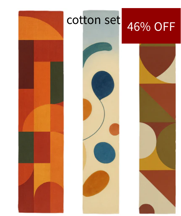 The Living Canvas | Art-Inspired Table Runner Collection for Modern Homes