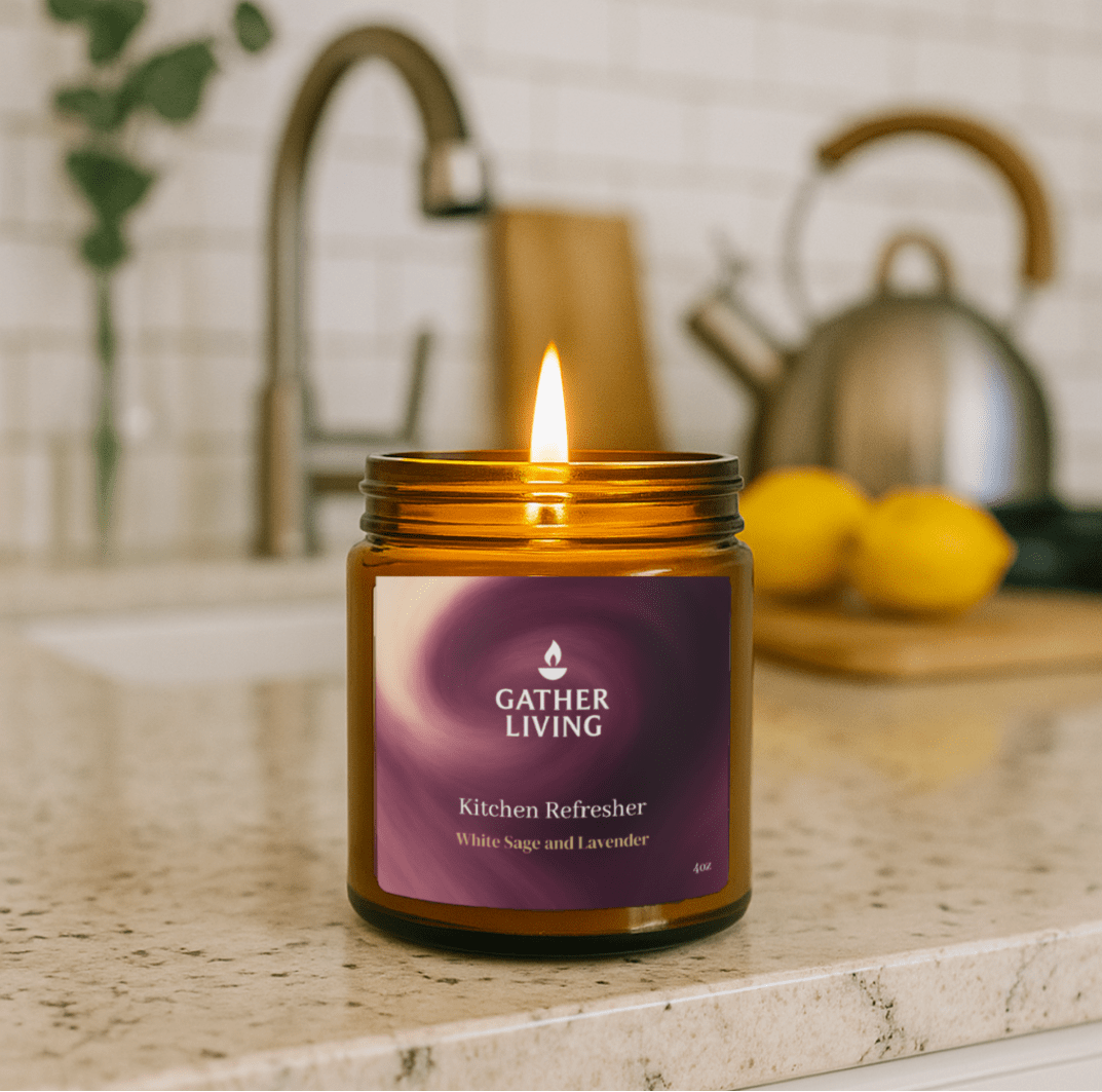 Kitchen Refresher | White Sage and Lavender : Kitchen Improvement - Gather Kitchen - your meaningful moments