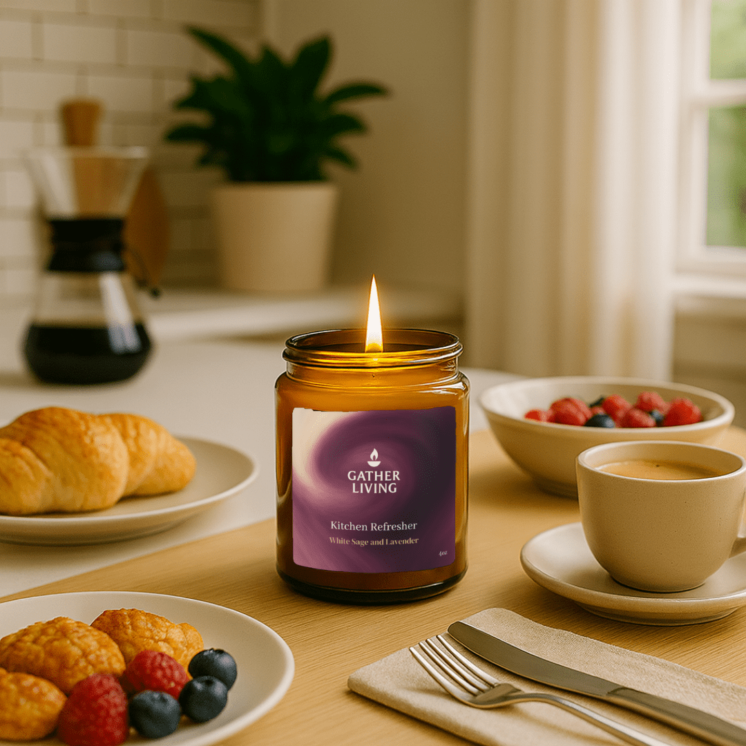 Kitchen Refresher | White Sage and Lavender : Kitchen Improvement - Gather Kitchen - your meaningful moments