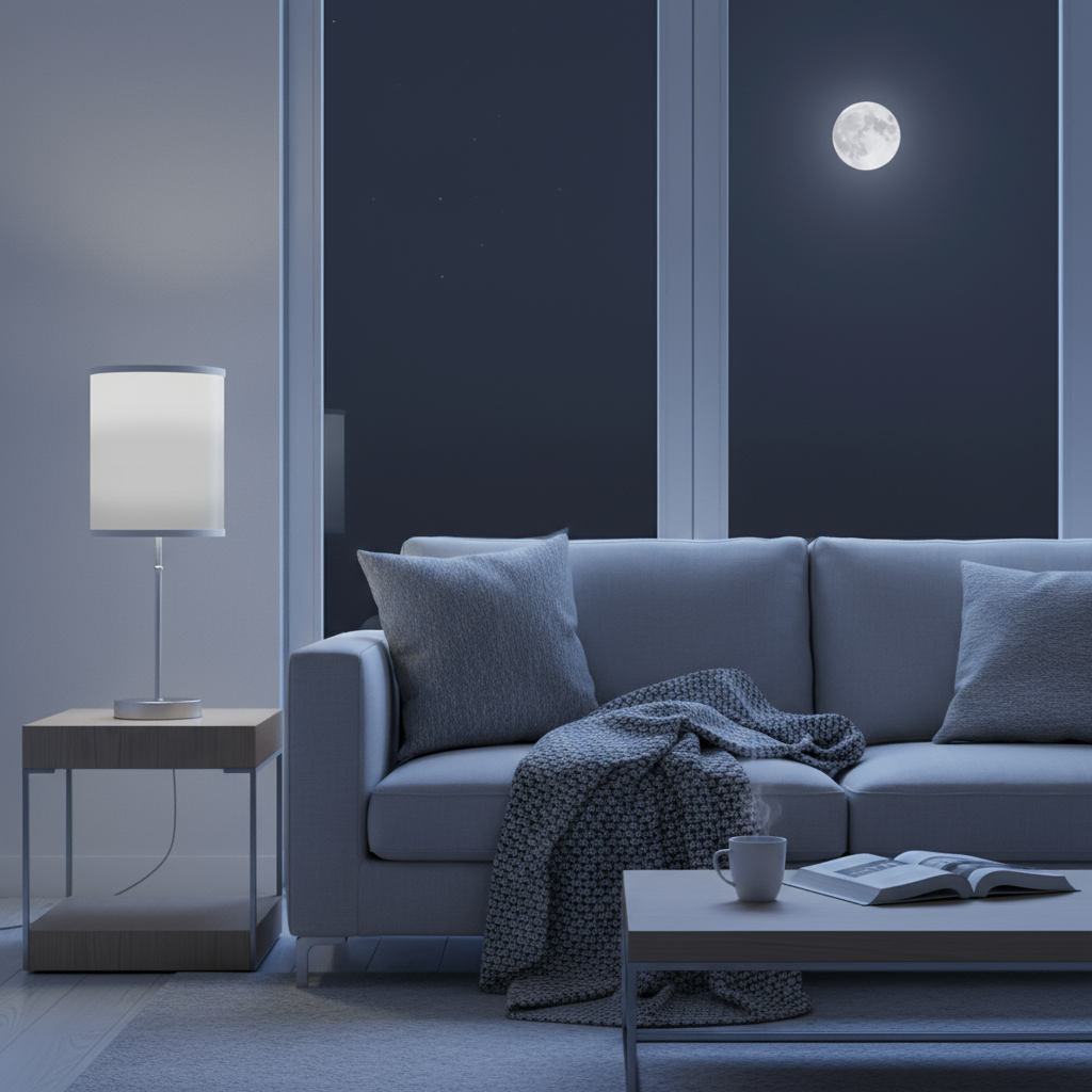 Light Harmony Table Lamp Collection: Nocturne Glow, Moonlight Sonata