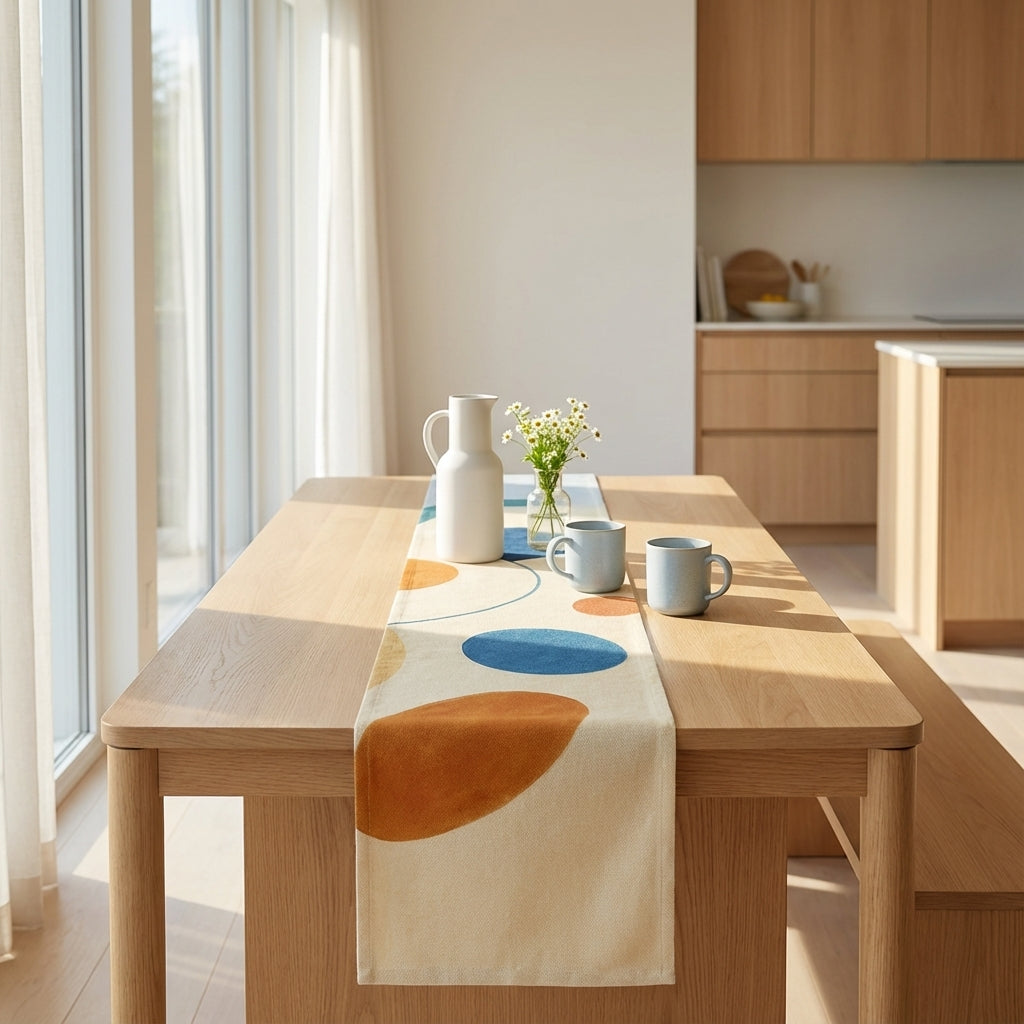 The Living Canvas | Art-Inspired Table Runner Collection for Modern Homes