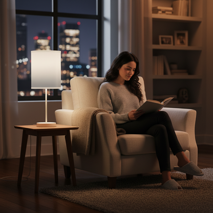 Light Harmony Table Lamp Collection: Nocturne Glow, Moonlight Sonata