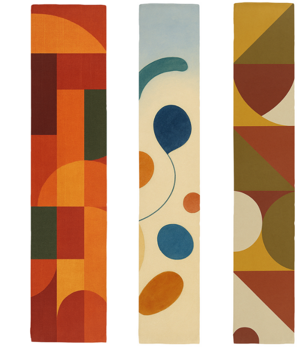 The Living Canvas | Art-Inspired Table Runner Collection for Modern Homes